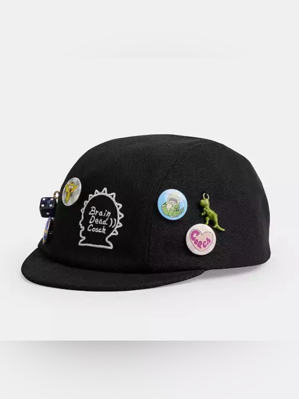 Coach X Brain Dead Biker Pin Hat